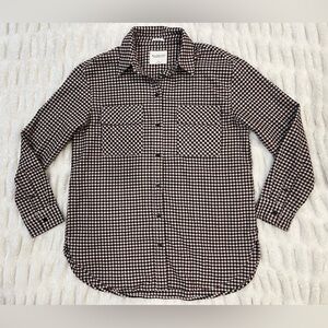 Abercrombie & Fitch Women’s Oversized Flannel Shirt Jacket Size Small‎